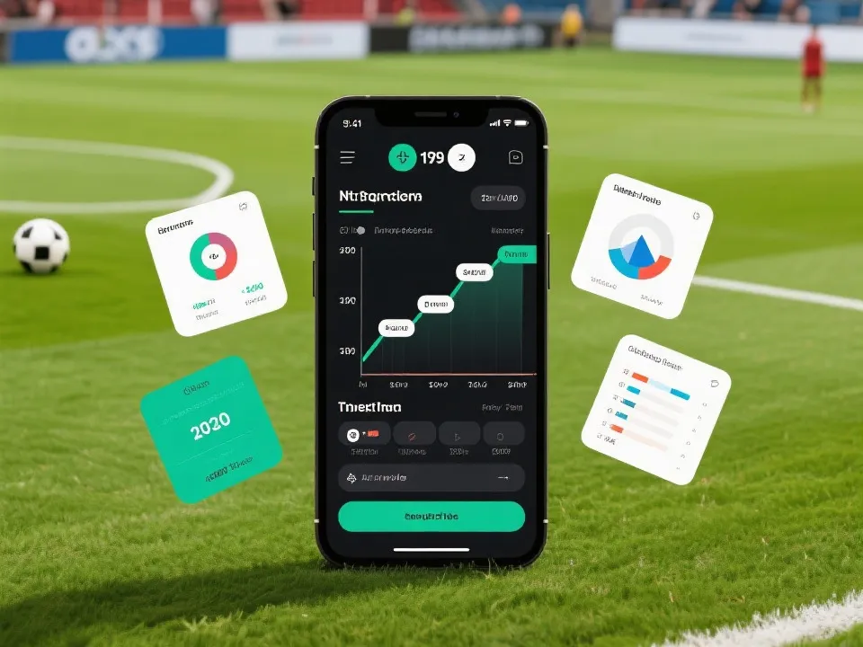 足球即时比分与比赛数据示意