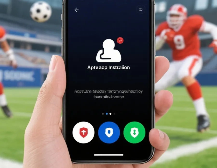 体育App安装与安全指南示意图